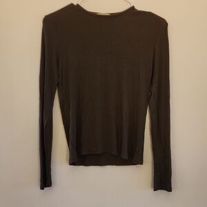 Marine Layer Green Long Sleeve Tee